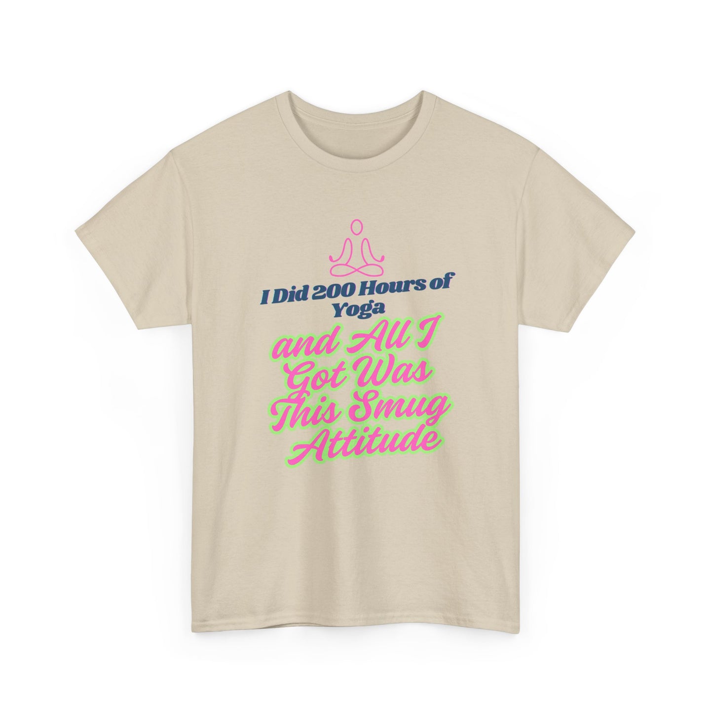 200 Hours of Yoga Unisex Cotton Tee