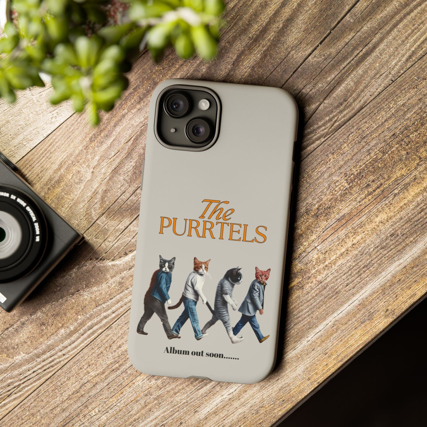 The Purrtles iPhone Tough Case – Abbey Road Cats Edition