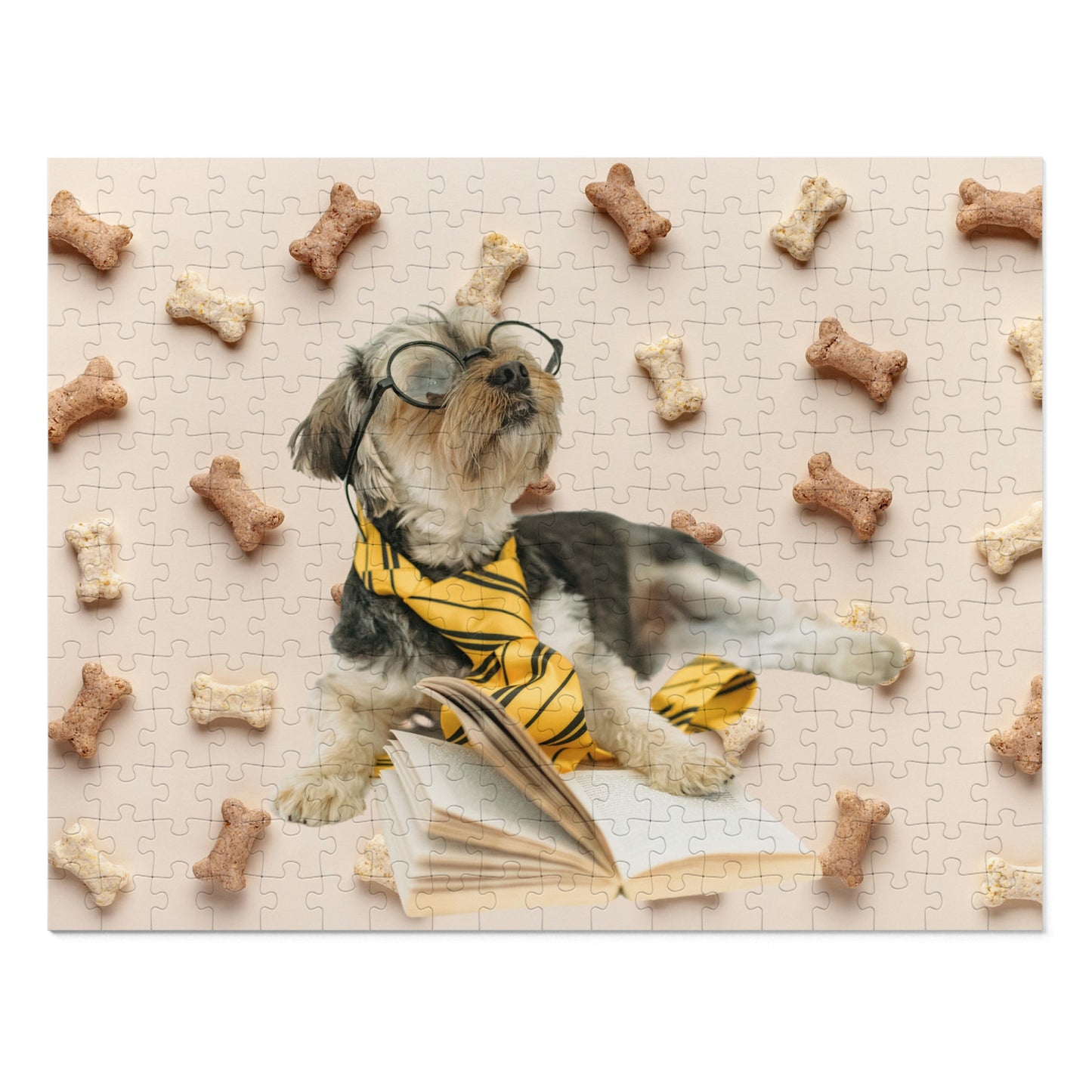 Distracted Dog Jigsaw Puzzle - Treat Temptation!