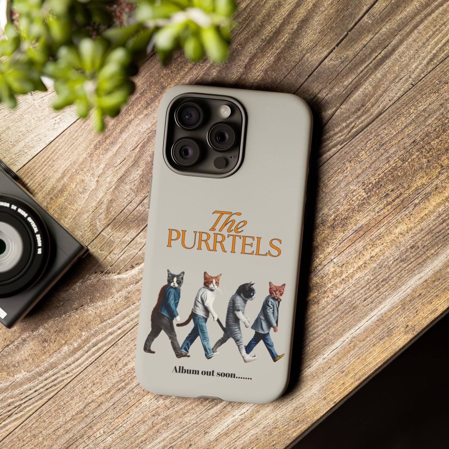 The Purrtles iPhone Tough Case – Abbey Road Cats Edition