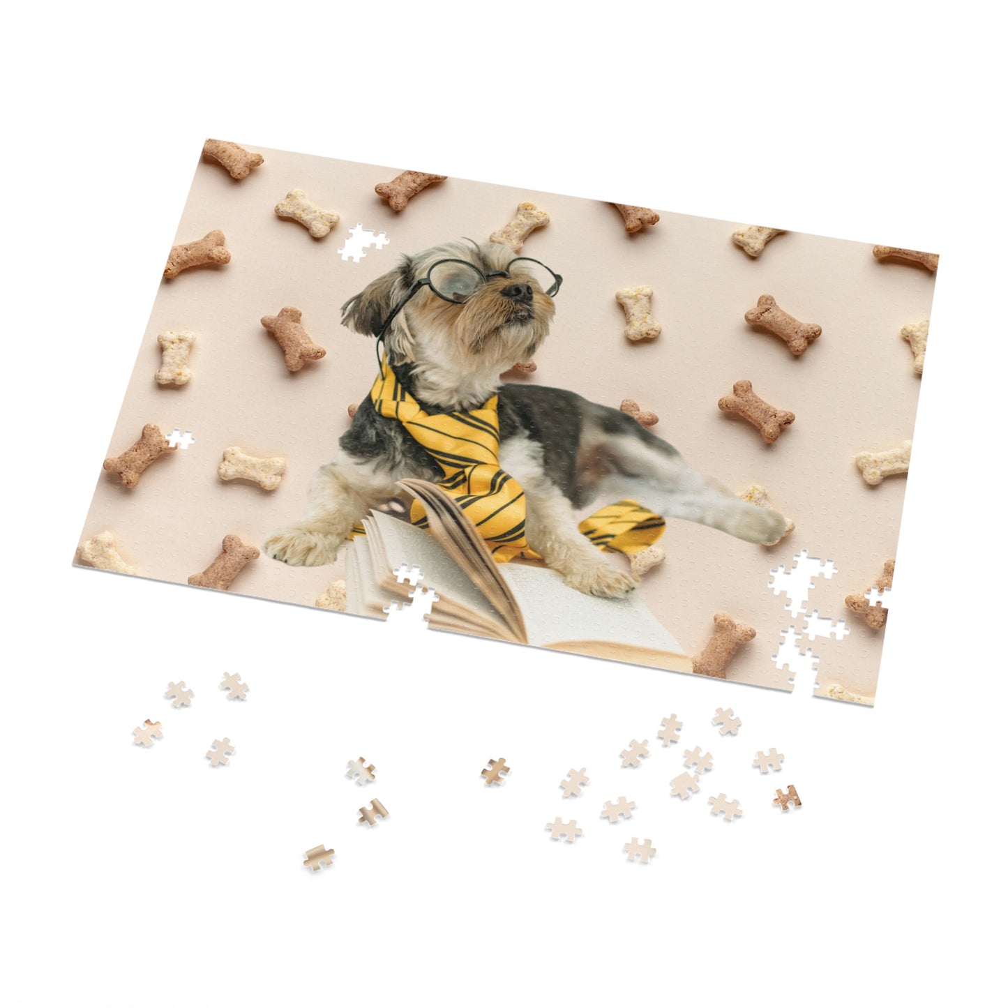 Distracted Dog Jigsaw Puzzle - Treat Temptation!
