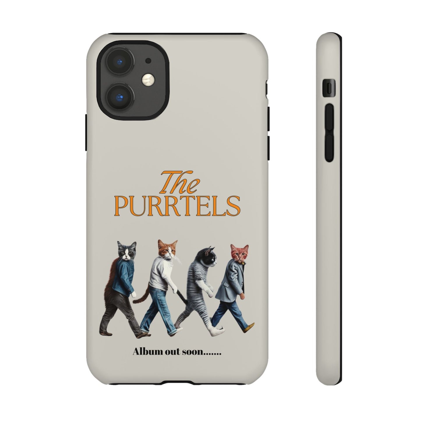 The Purrtles iPhone Tough Case – Abbey Road Cats Edition