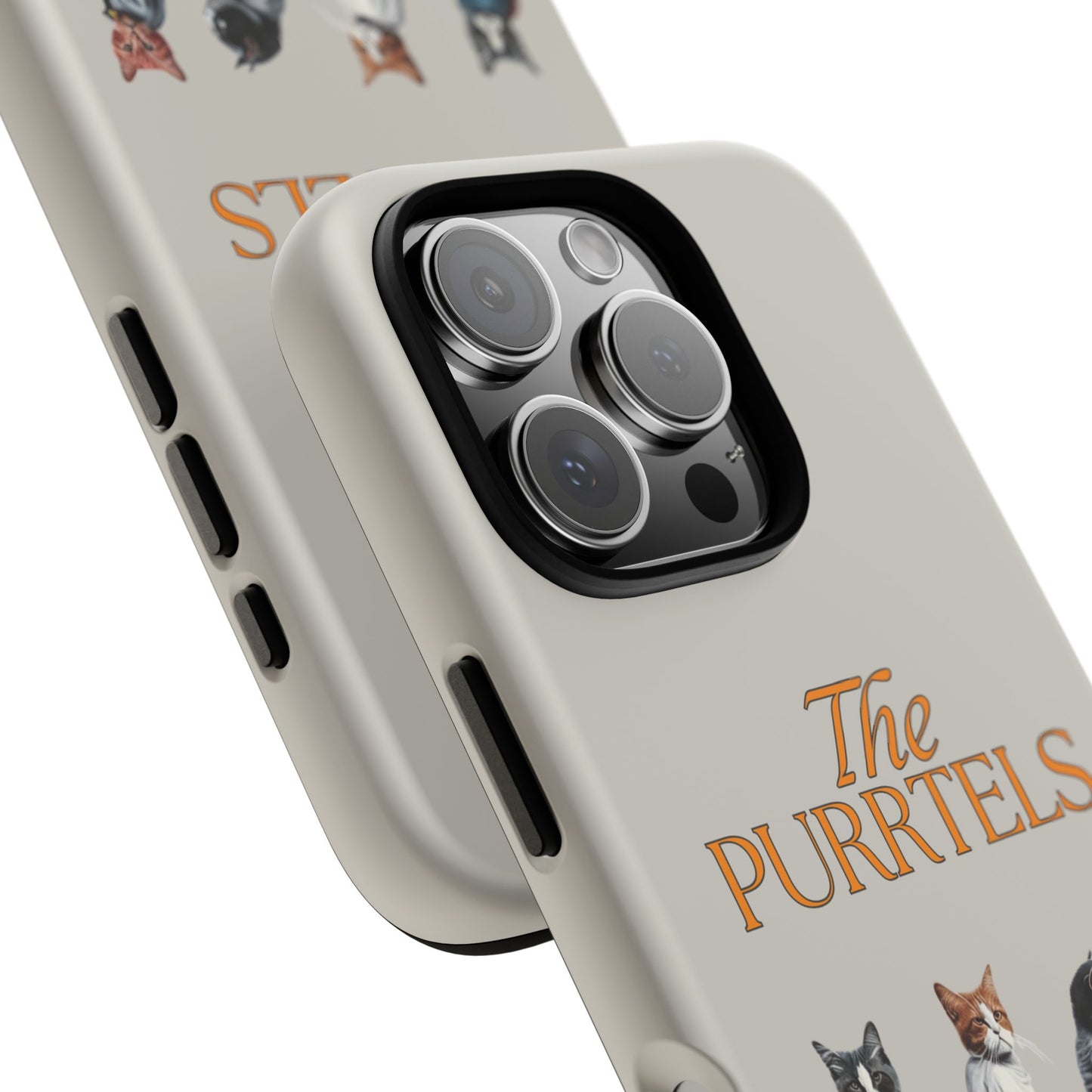 The Purrtles iPhone Tough Case – Abbey Road Cats Edition