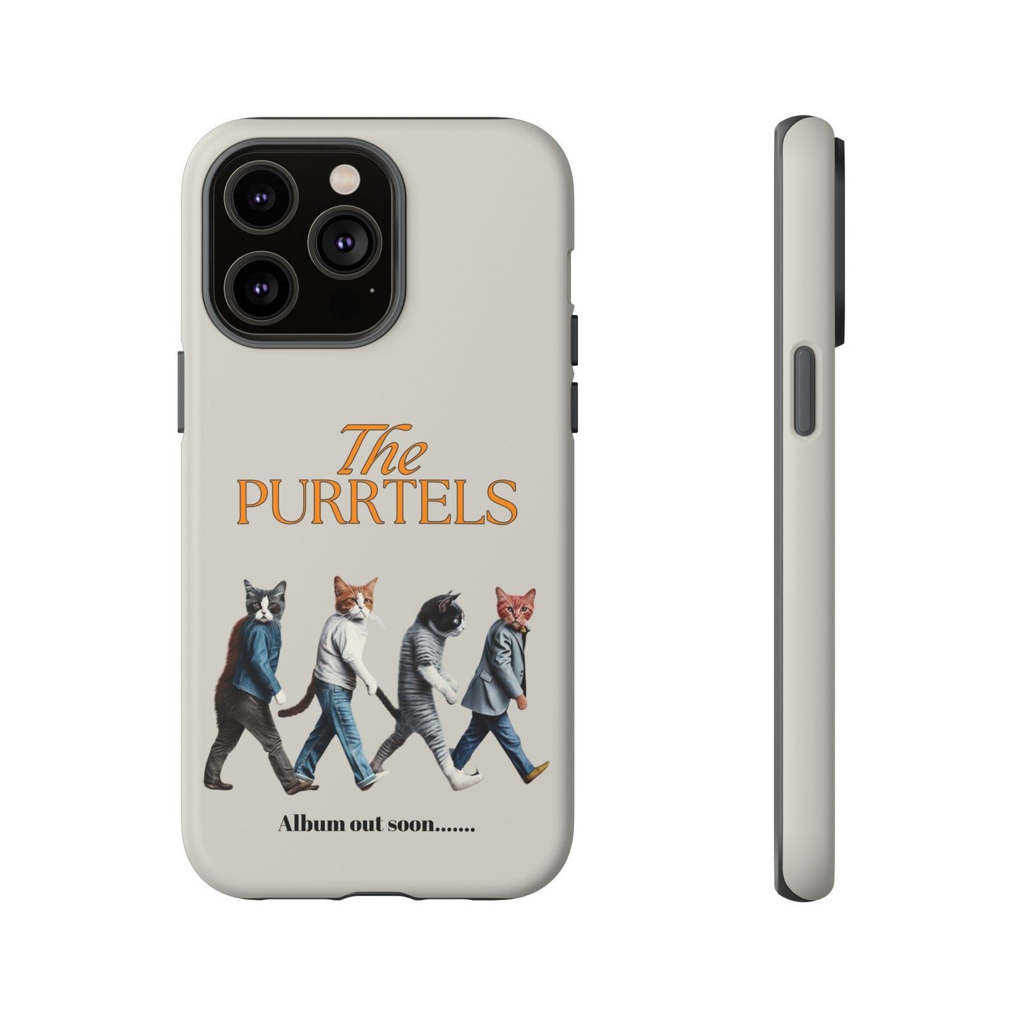 The Purrtles iPhone Tough Case – Abbey Road Cats Edition