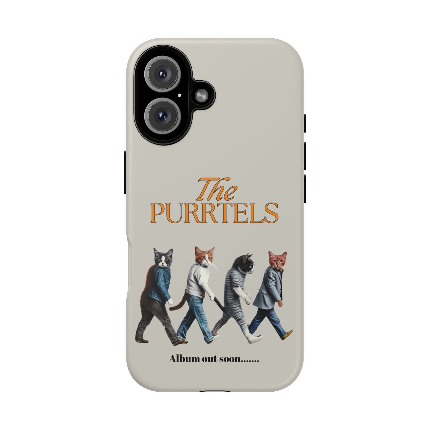The Purrtles iPhone Tough Case – Abbey Road Cats Edition