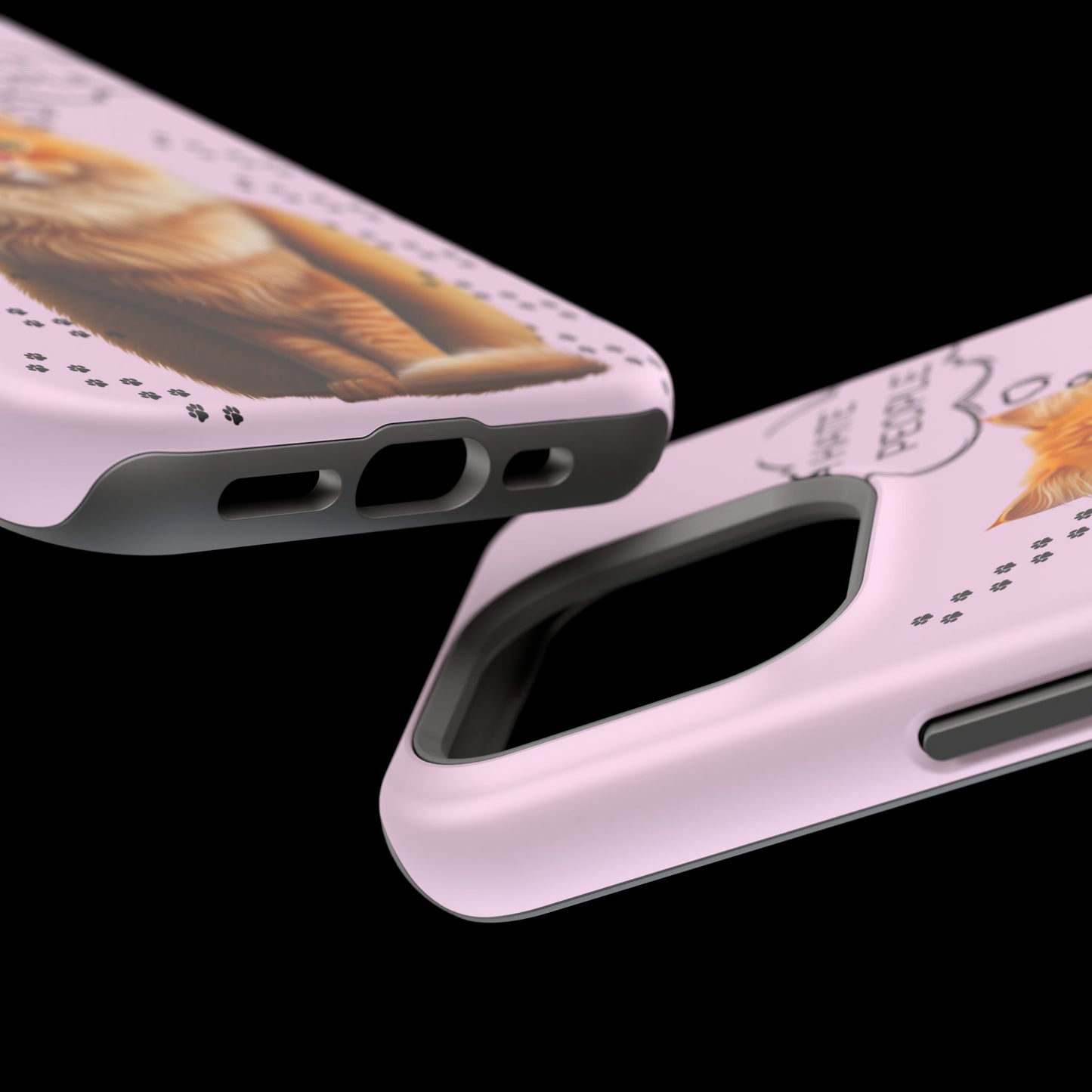 Grumpy Cat "I Hate People" Magnetic Tough iPhone Case – Stylish and Durable Protection