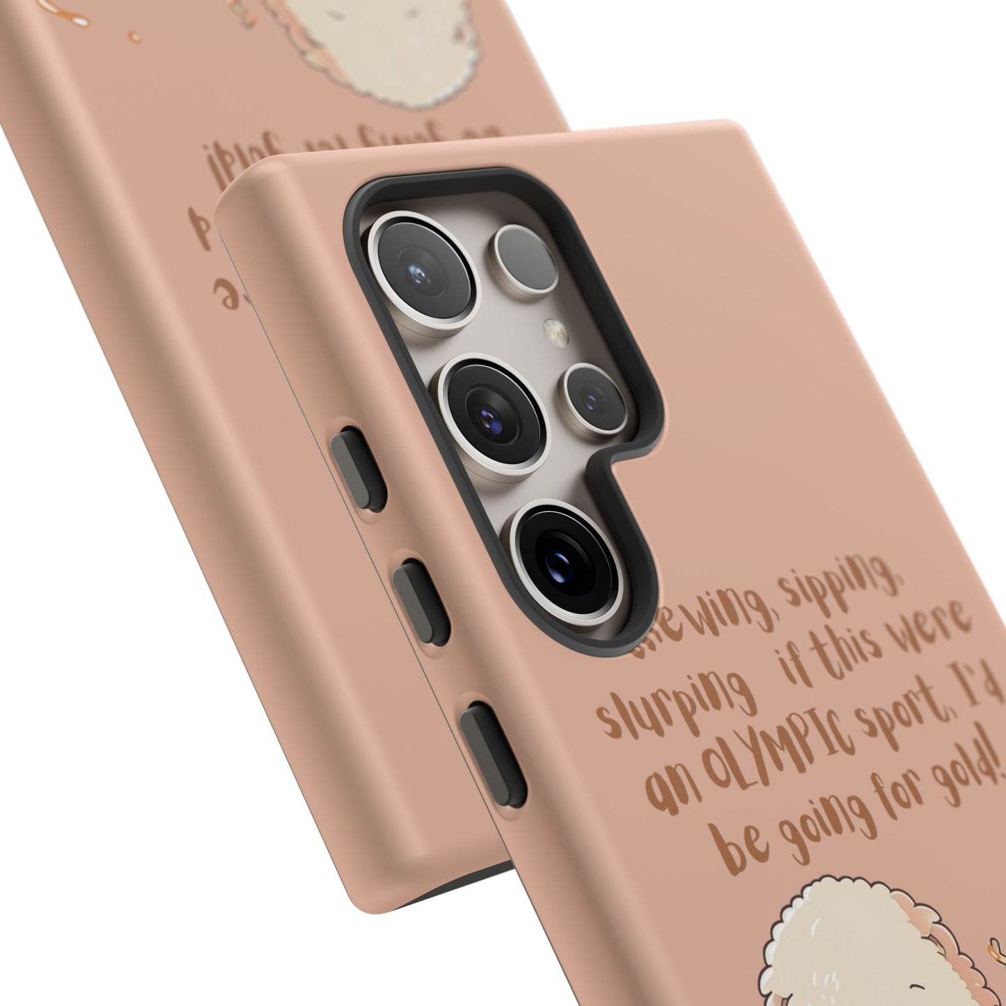 Dog Enjoying Ramen iPhone Tough Case – Cute and Fun Design for iPhone XR to iPhone 16 Pro Max