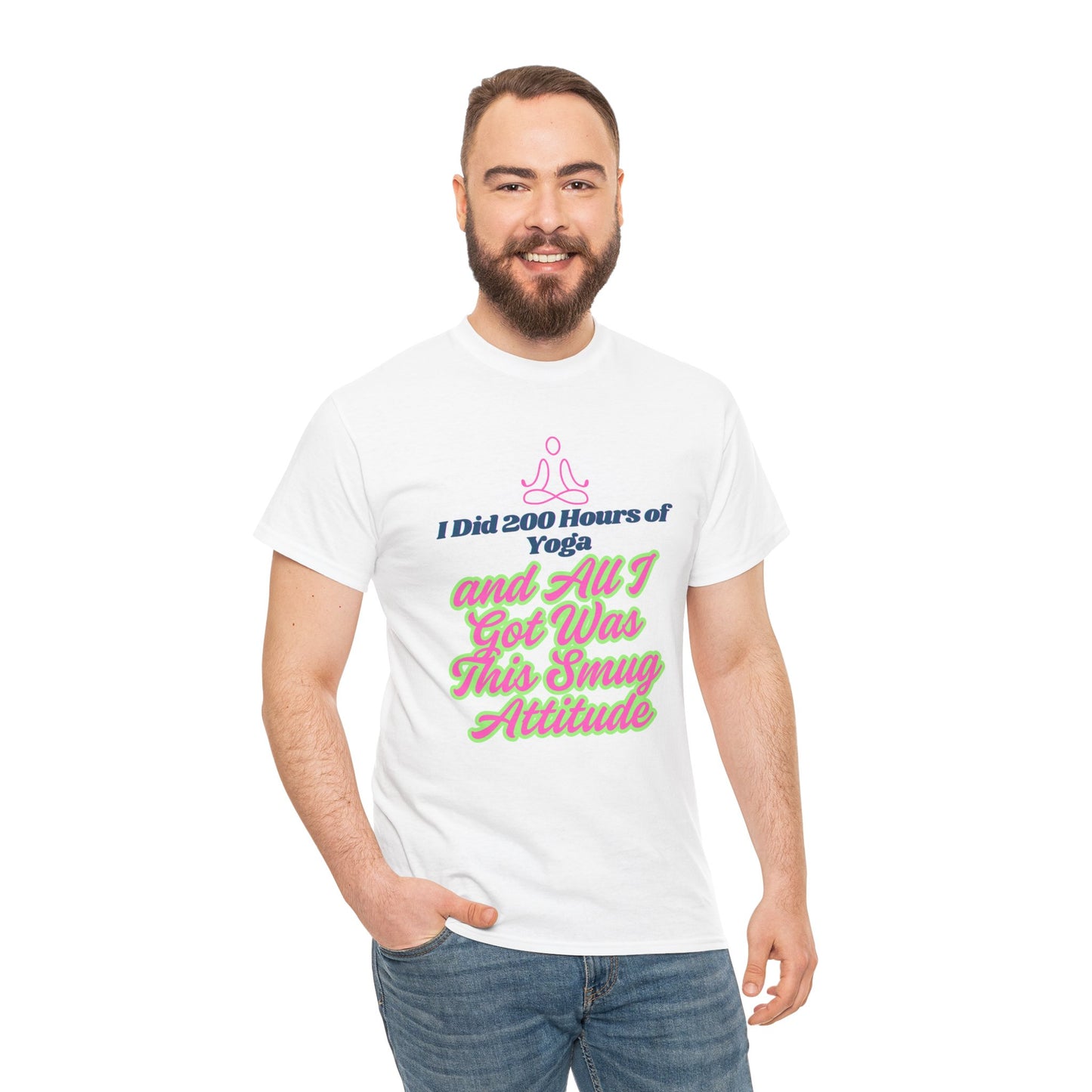 200 Hours of Yoga Unisex Cotton Tee