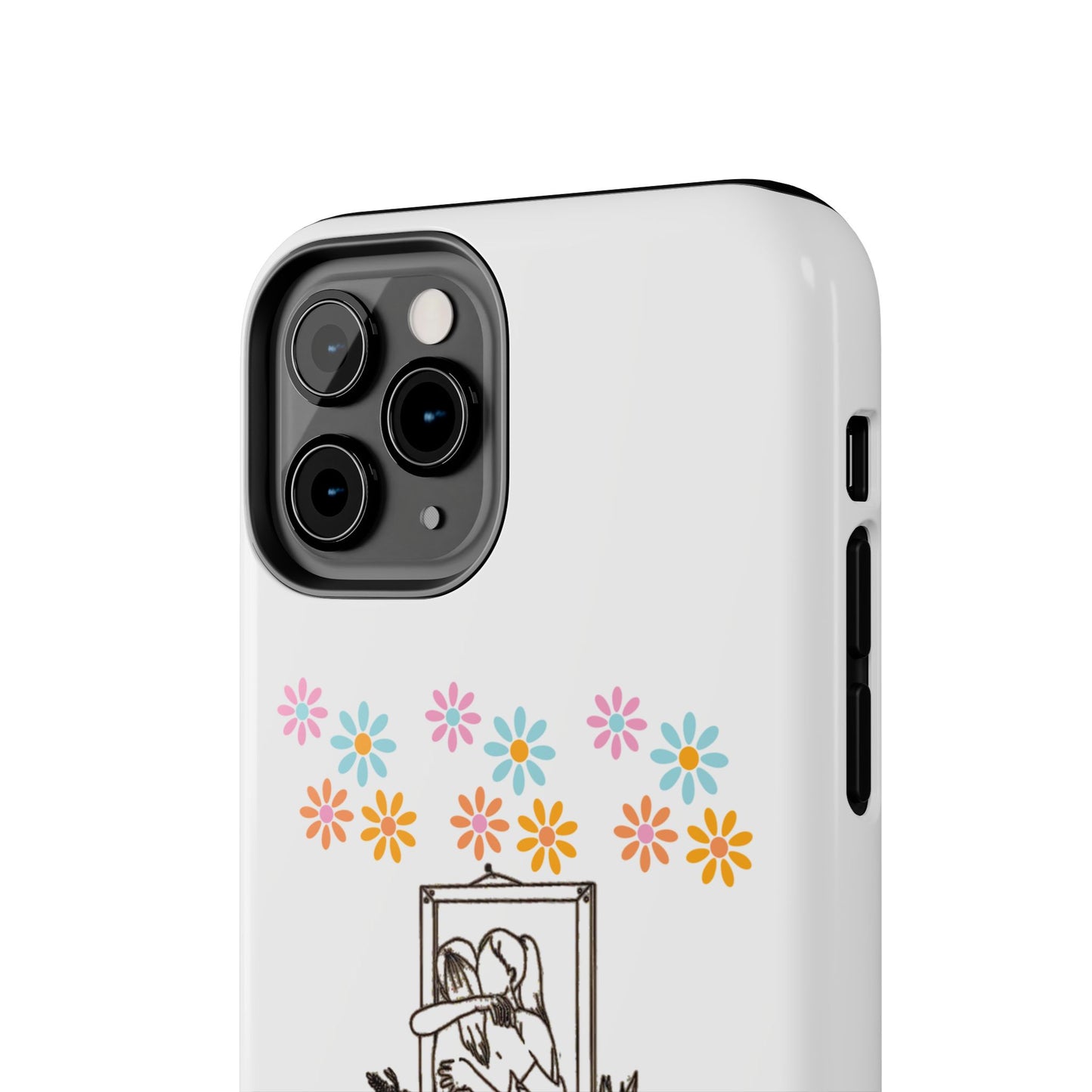 “Mirror is My Best Friend” Emotional iPhone Case – Tough Phone Case