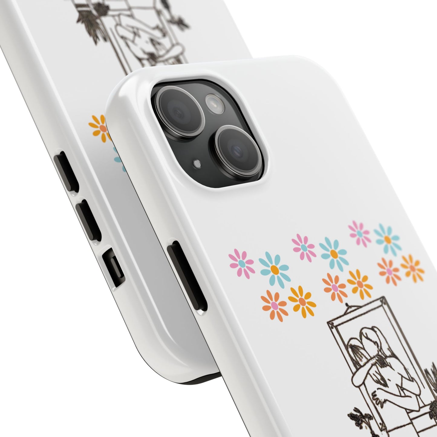 “Mirror is My Best Friend” Emotional iPhone Case – Tough Phone Case