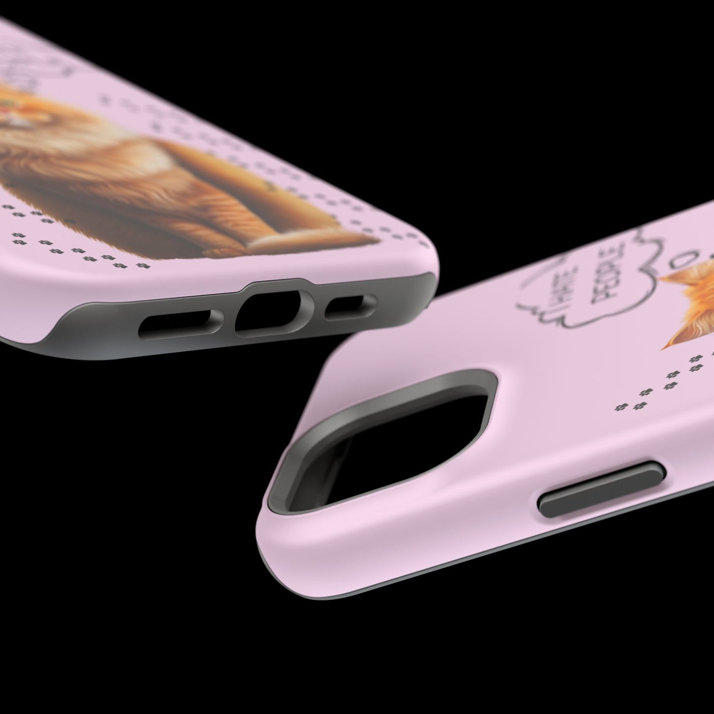 Grumpy Cat "I Hate People" Magnetic Tough iPhone Case – Stylish and Durable Protection