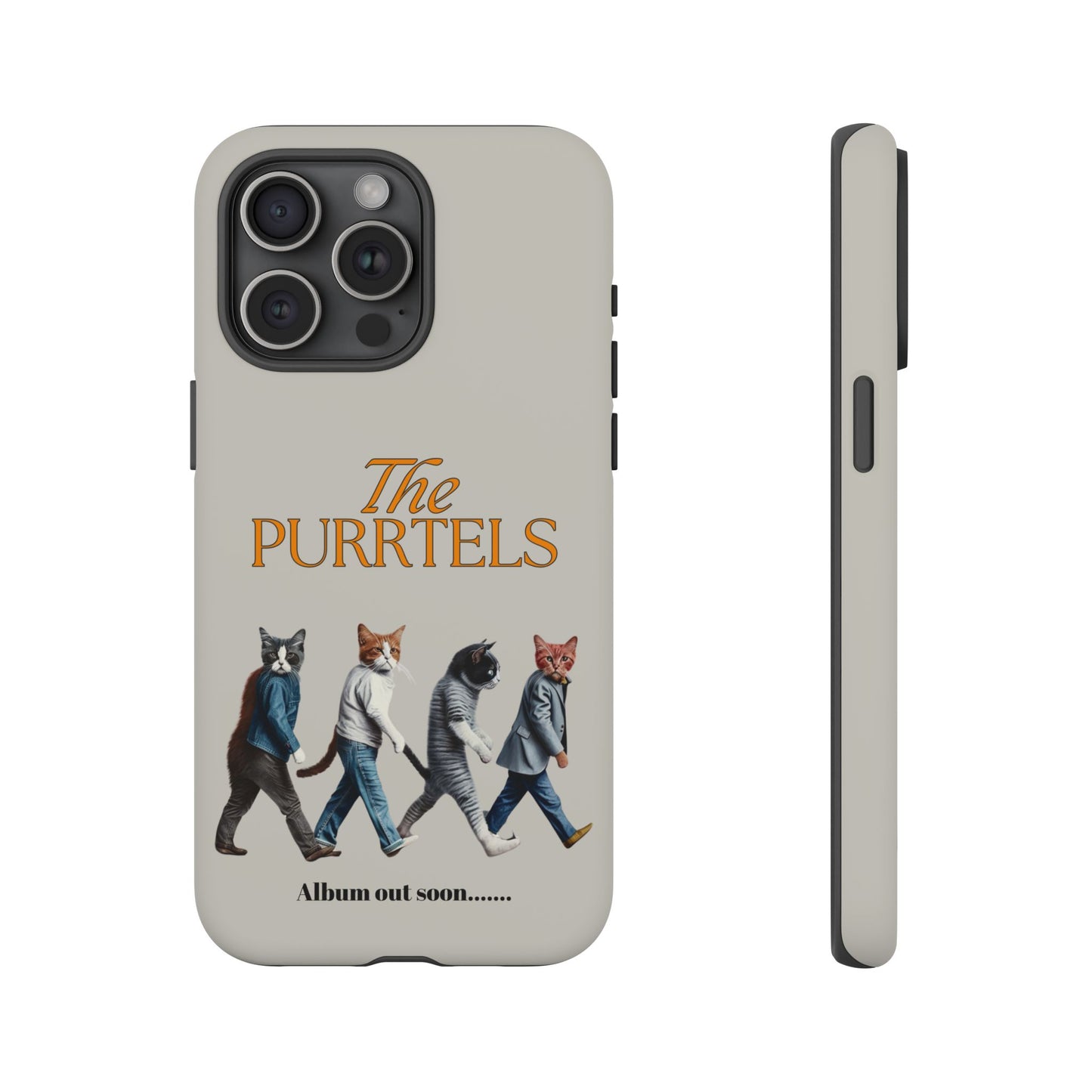 The Purrtles iPhone Tough Case – Abbey Road Cats Edition