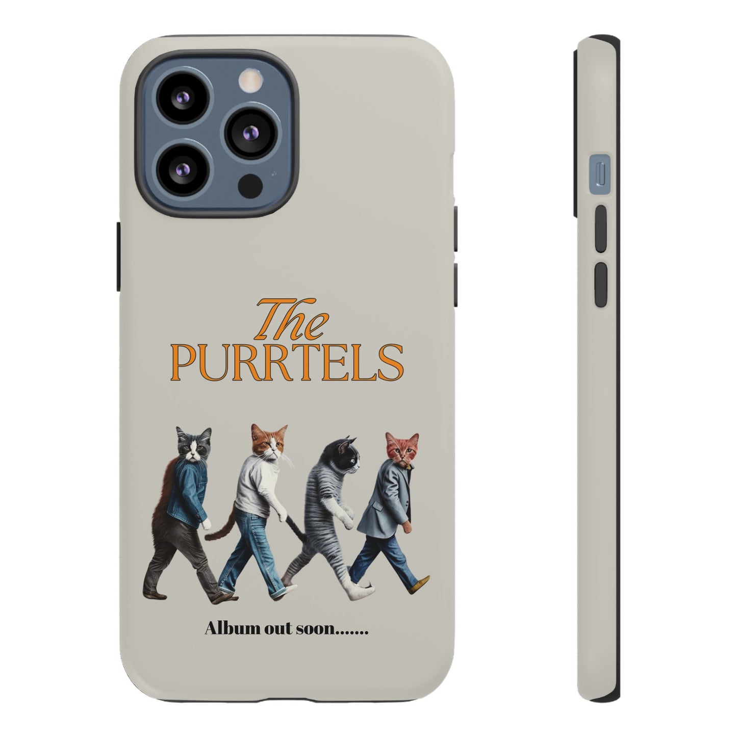 The Purrtles iPhone Tough Case – Abbey Road Cats Edition