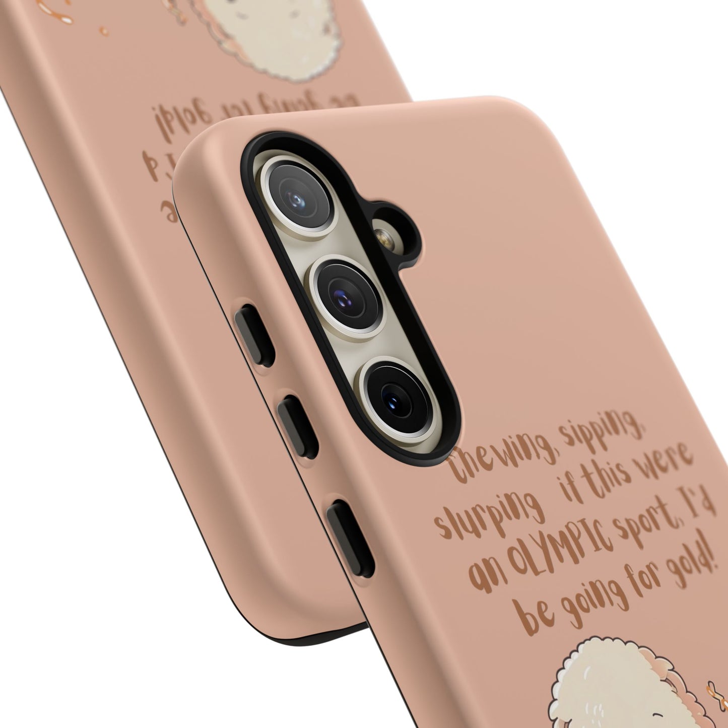 Dog Enjoying Ramen iPhone Tough Case – Cute and Fun Design for iPhone XR to iPhone 16 Pro Max