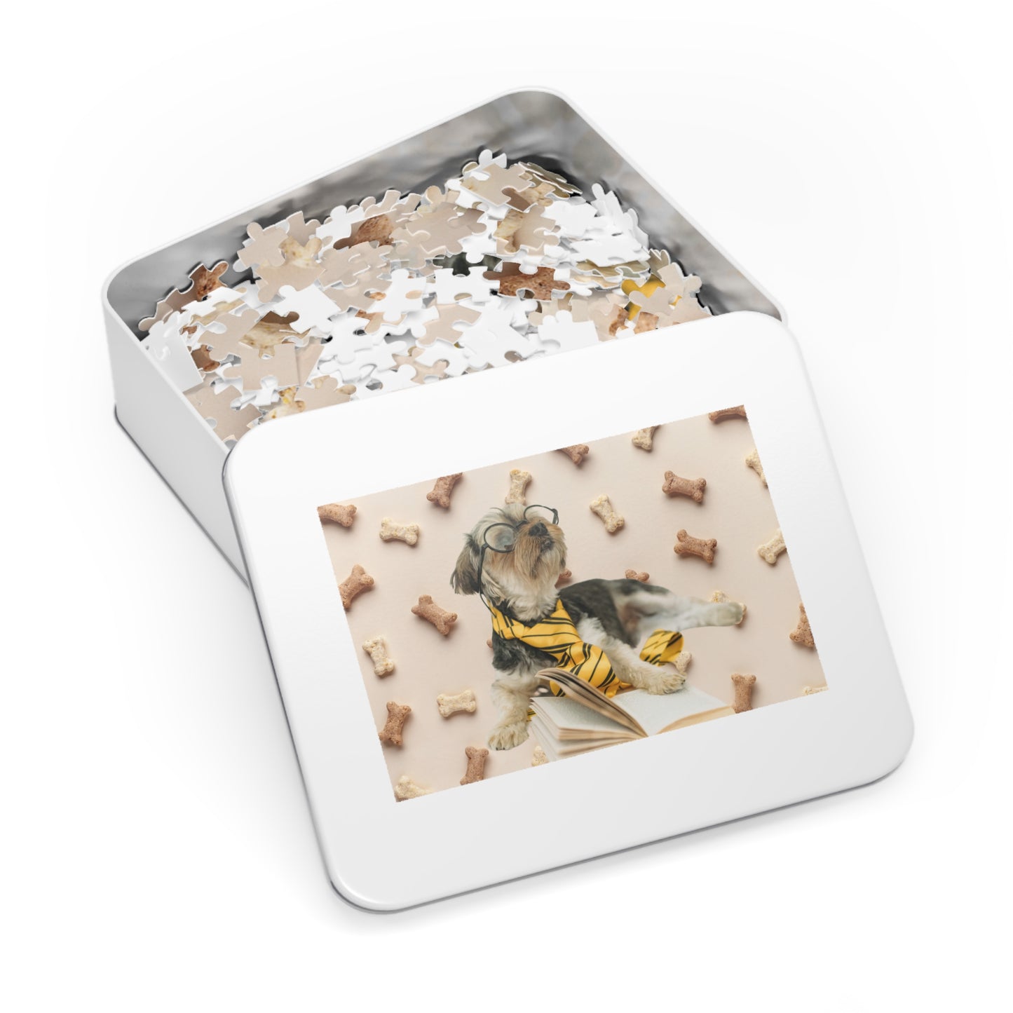 Distracted Dog Jigsaw Puzzle - Treat Temptation!