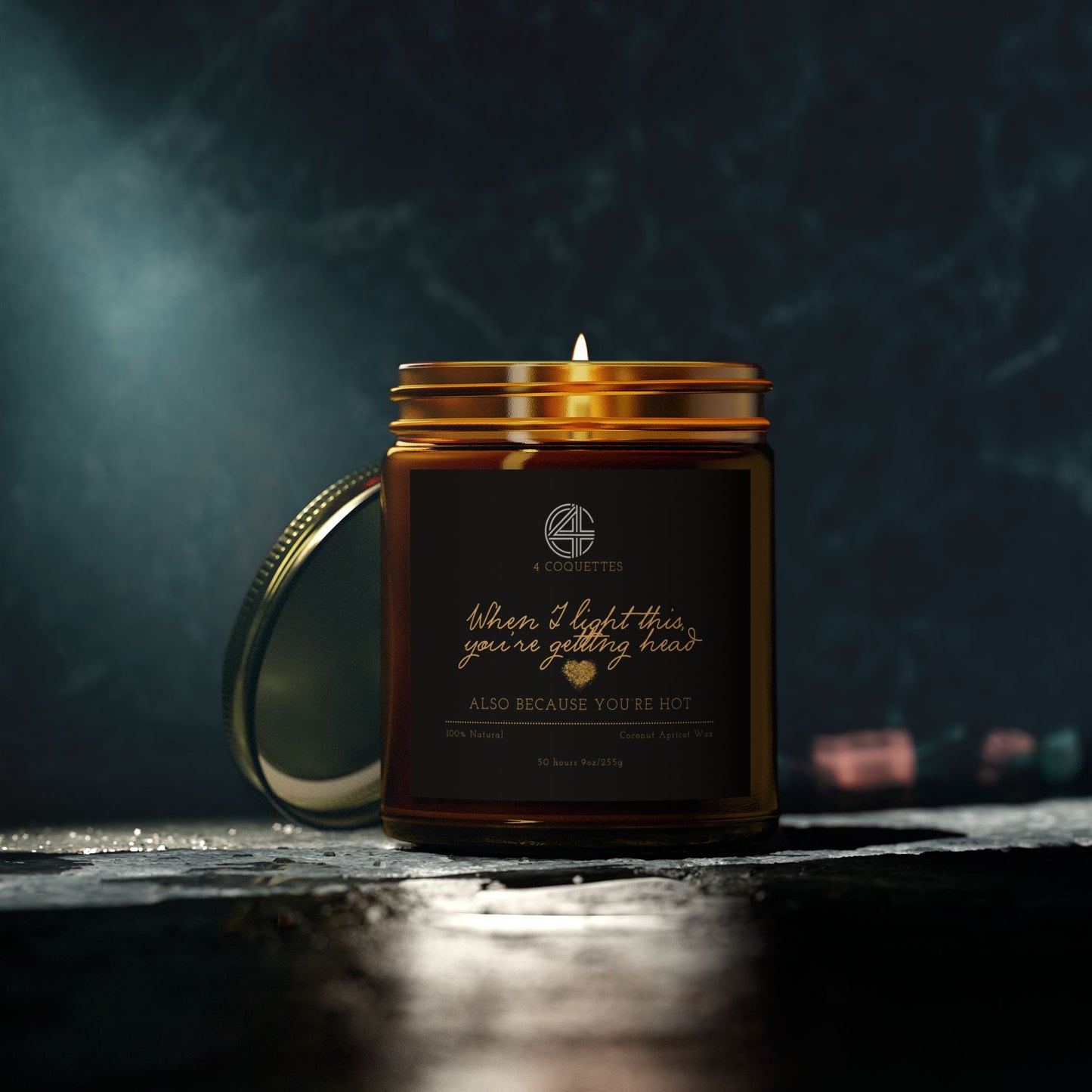 When I Light This, You're Getting Head -Scented Candle