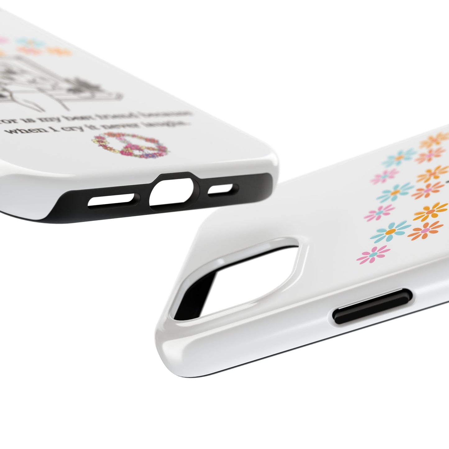 “Mirror is My Best Friend” Emotional iPhone Case – Tough Phone Case