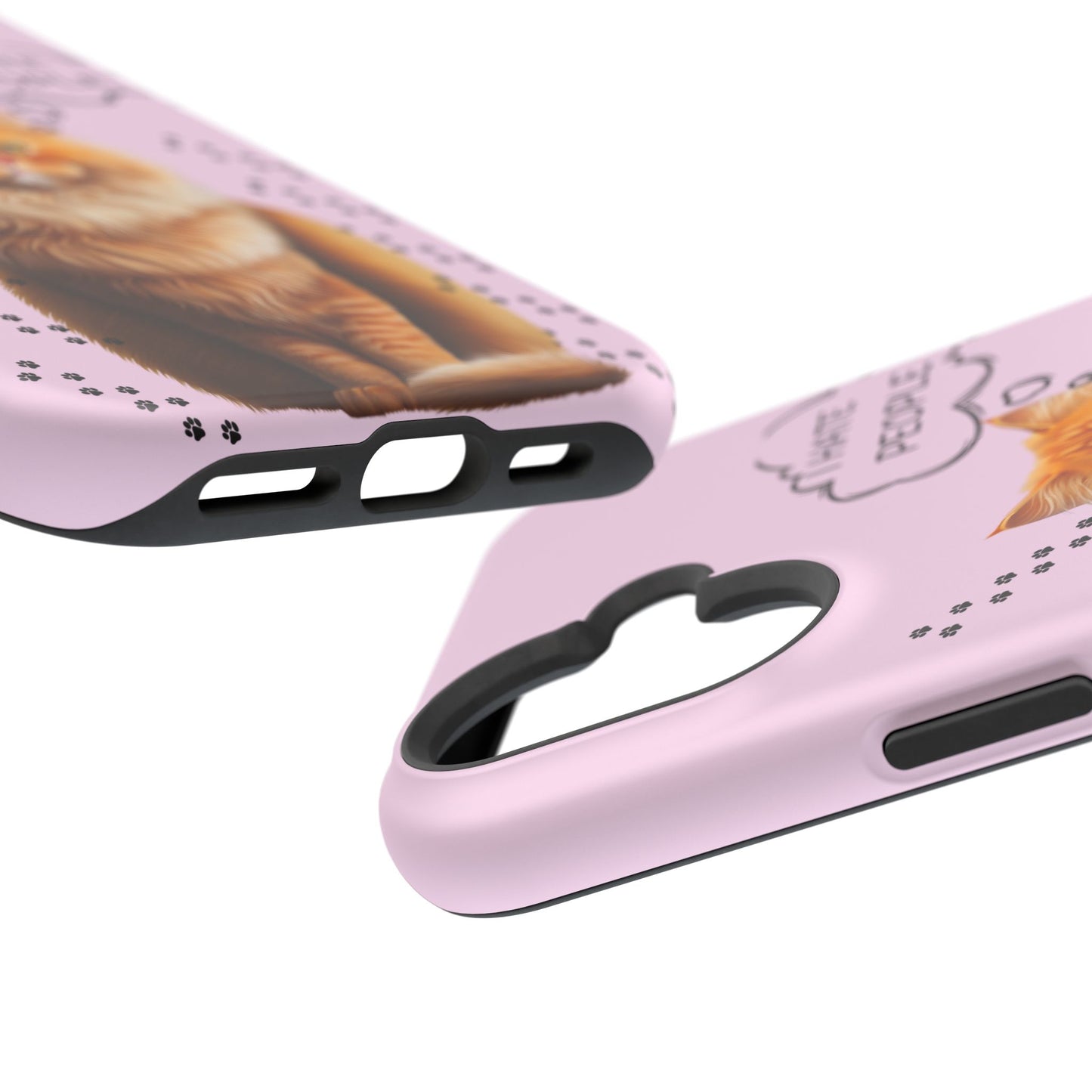 Grumpy Cat "I Hate People" Magnetic Tough iPhone Case – Stylish and Durable Protection