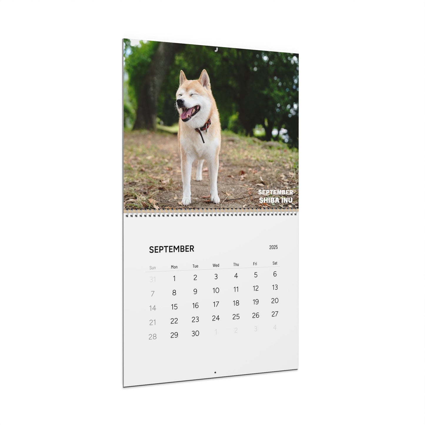 Monthly Pups Calendar