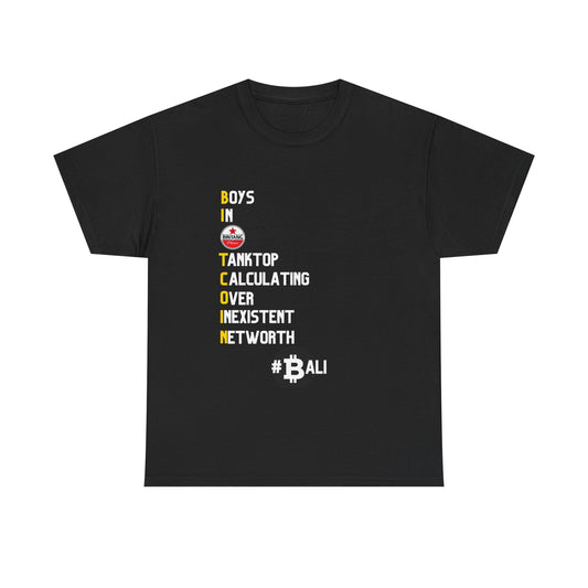BITCOIN: Boys in Bintang Tanktops - Unisex Cotton Tee