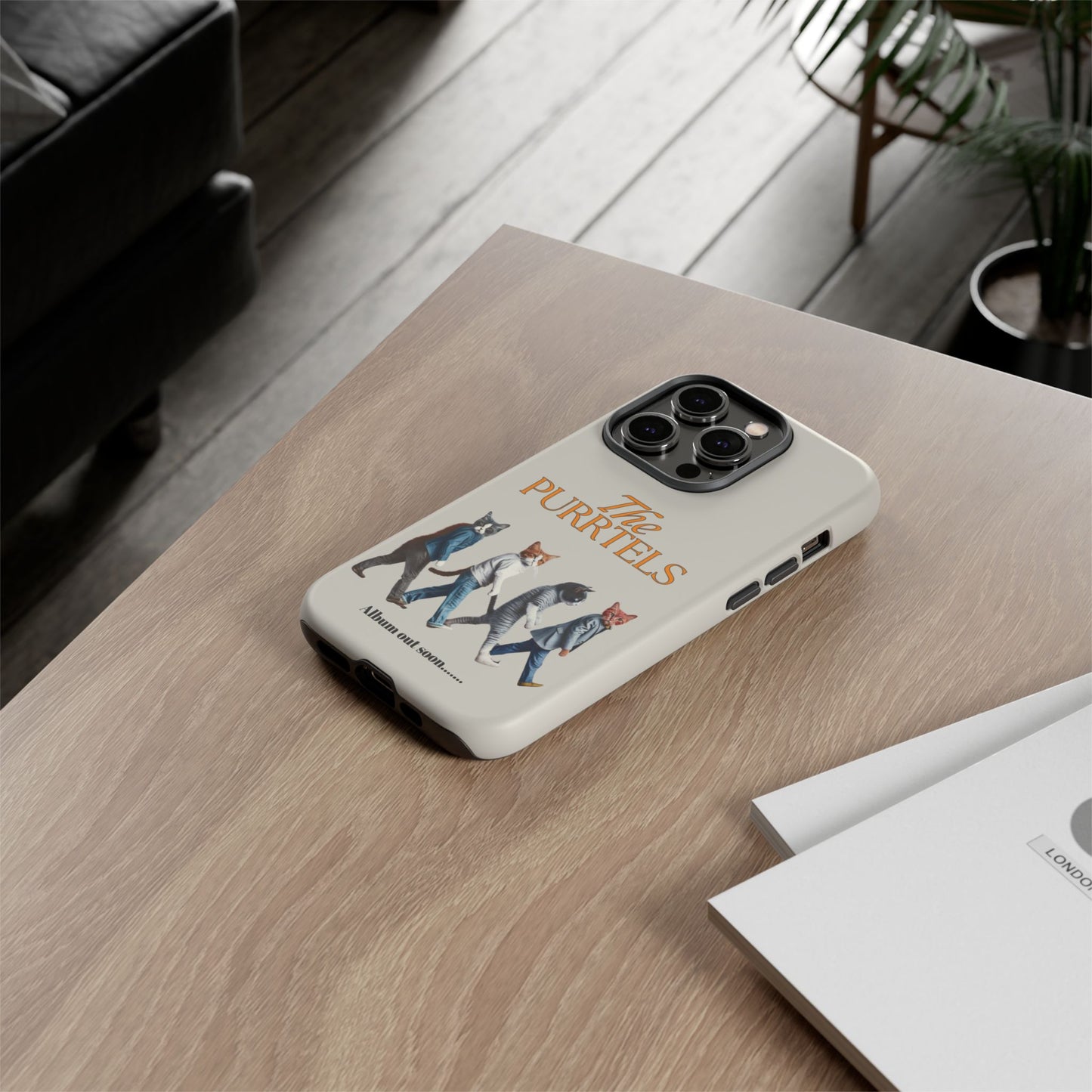 The Purrtles iPhone Tough Case – Abbey Road Cats Edition