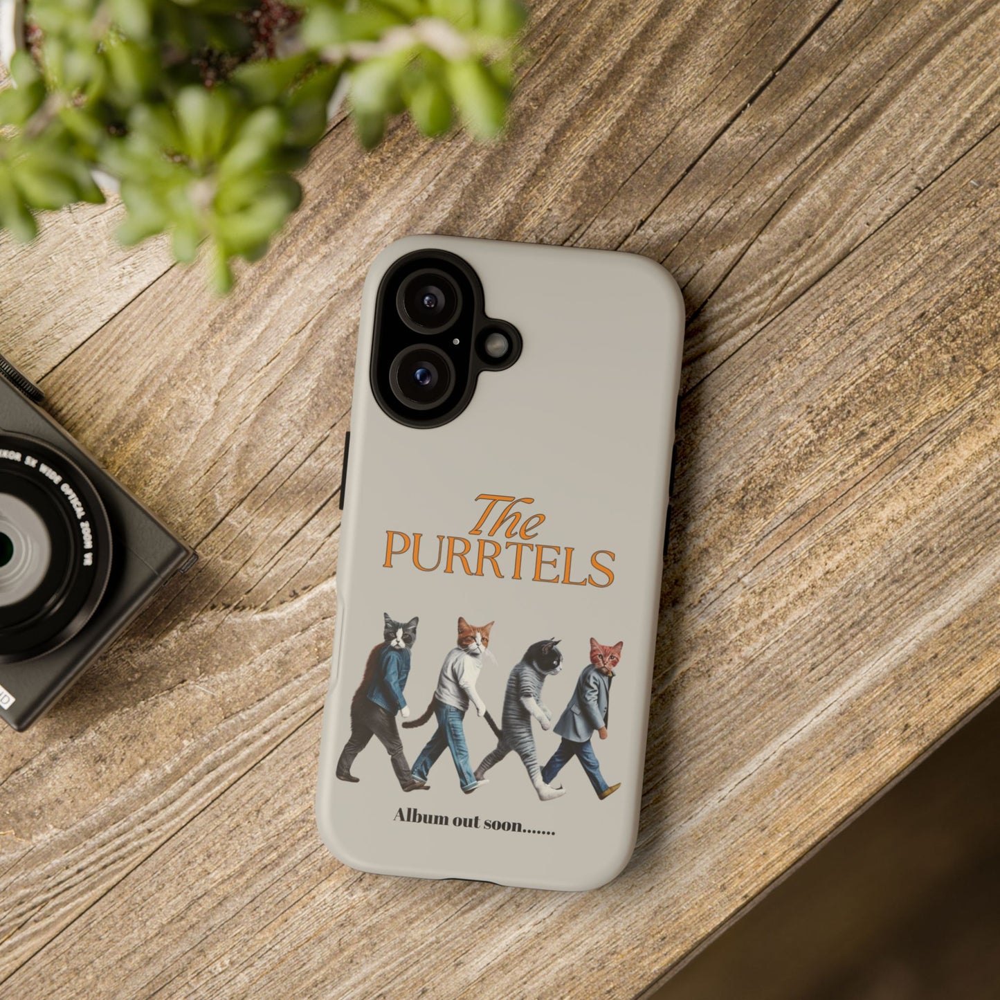 The Purrtles iPhone Tough Case – Abbey Road Cats Edition