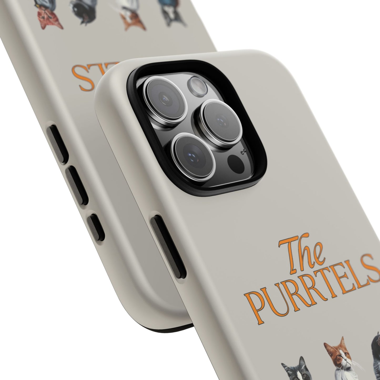 The Purrtles iPhone Tough Case – Abbey Road Cats Edition