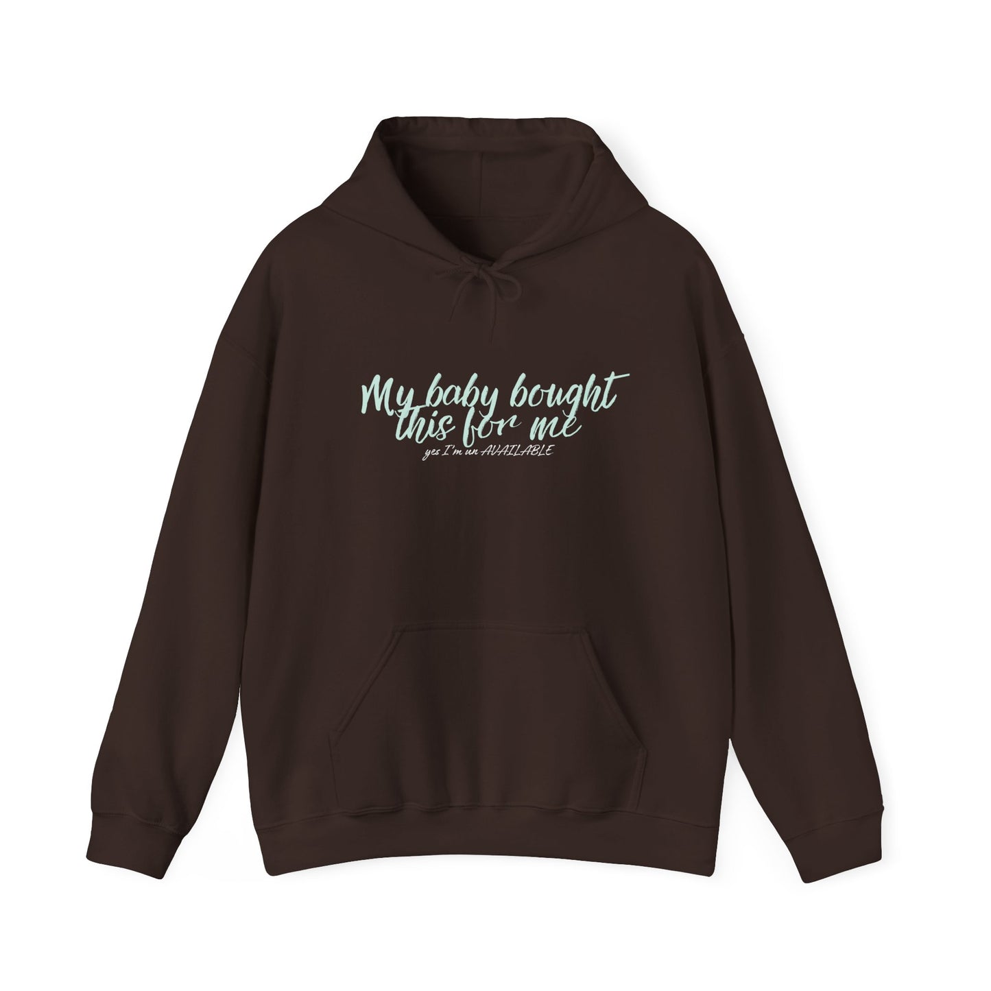 I'm UnAvailable - Unisex Heavy Blend™ Hooded Sweatshirt | Relaxed Streetwear | Ideal Cozy Apparel