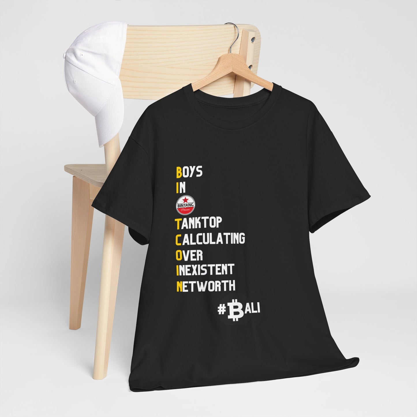 BITCOIN: Boys in Bintang Tanktops - Unisex Cotton Tee