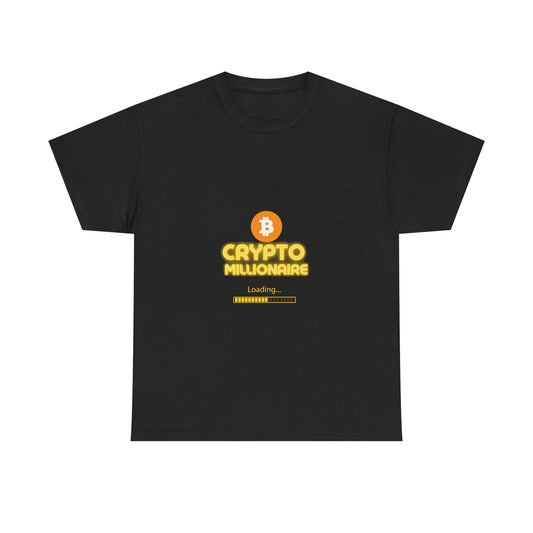 Crypto Millionaire  Unisex Cotton Tee