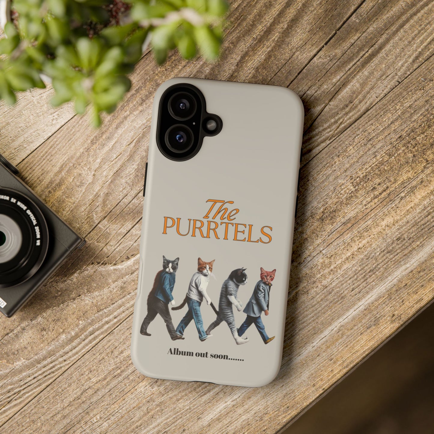 The Purrtles iPhone Tough Case – Abbey Road Cats Edition