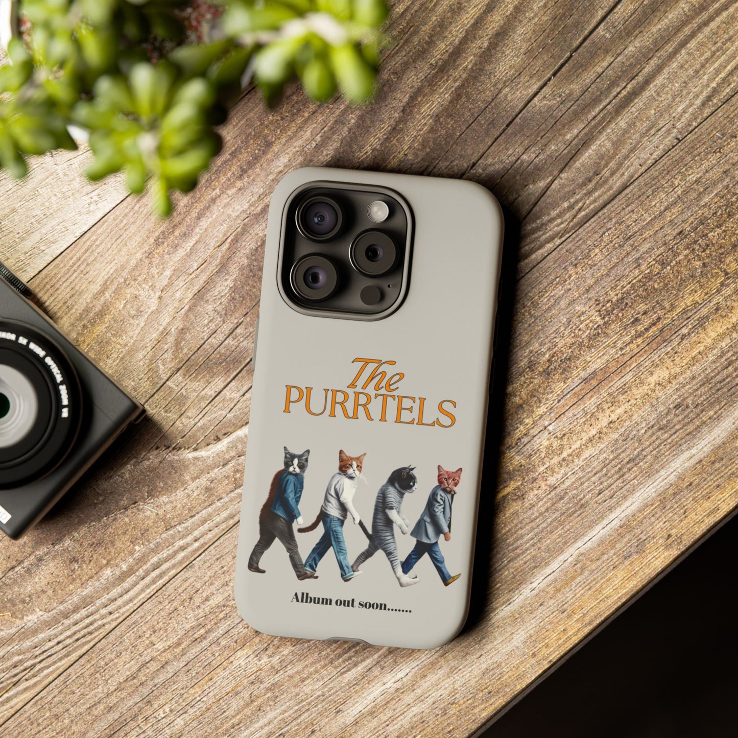 The Purrtles iPhone Tough Case – Abbey Road Cats Edition