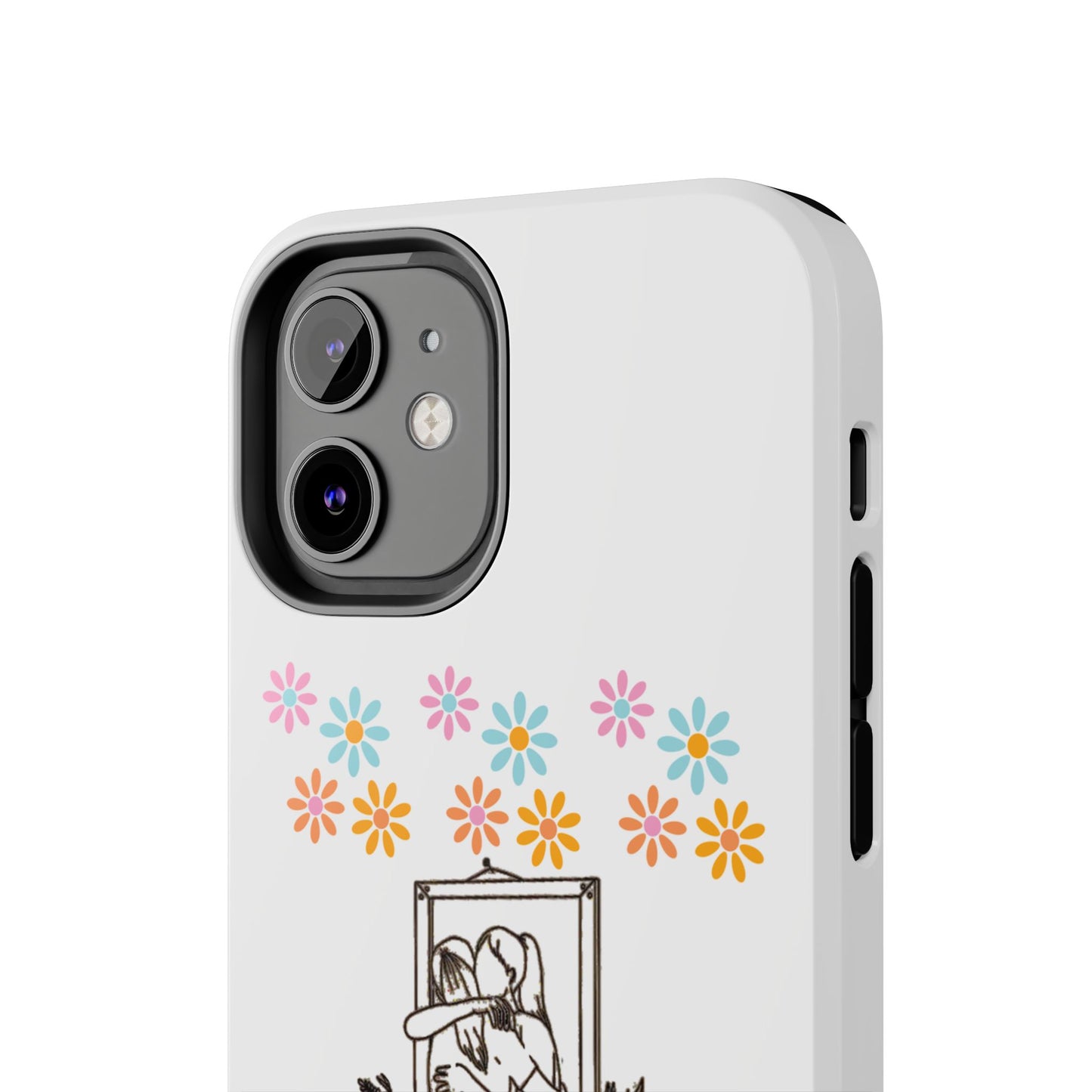 “Mirror is My Best Friend” Emotional iPhone Case – Tough Phone Case