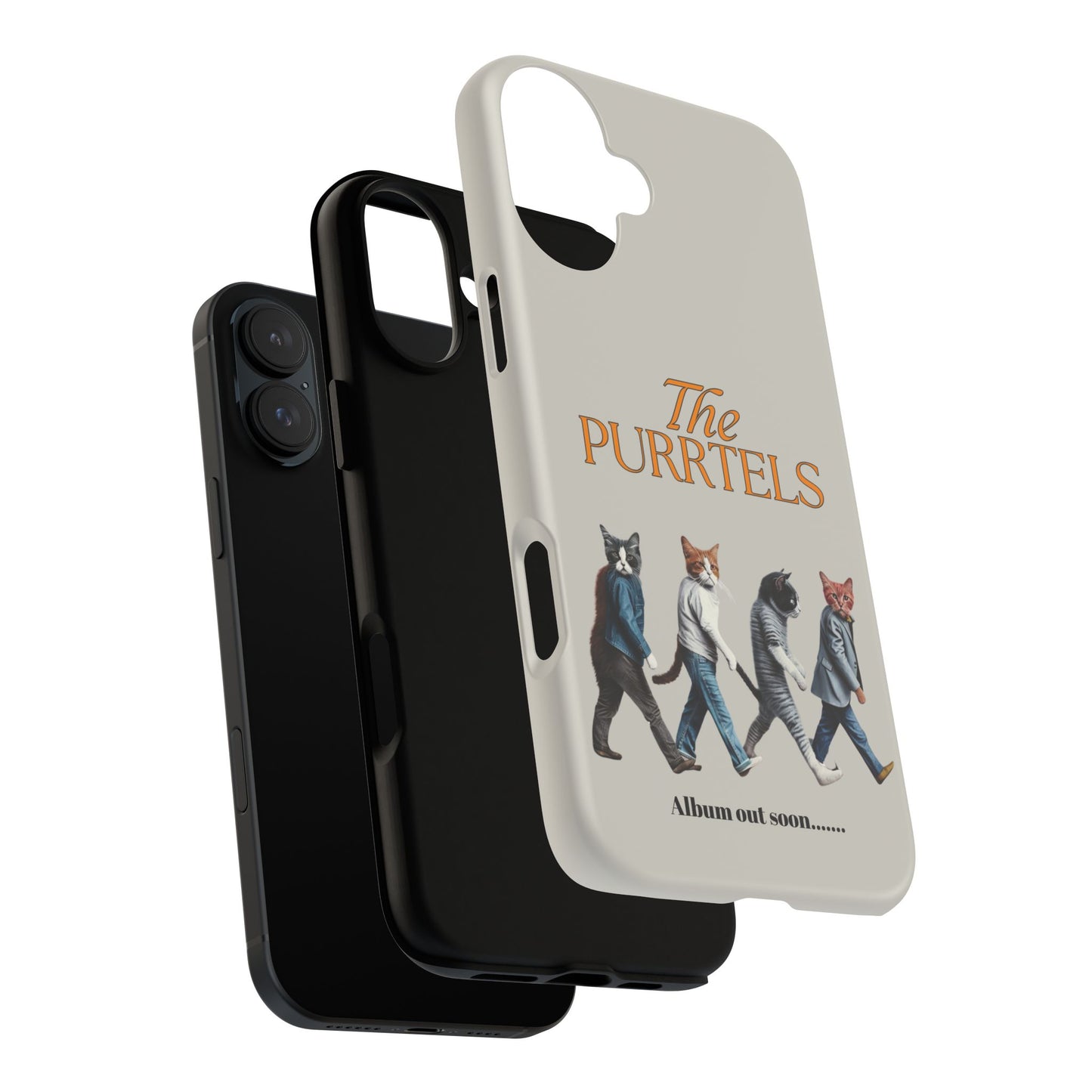 The Purrtles iPhone Tough Case – Abbey Road Cats Edition