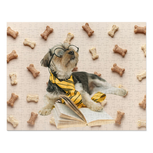 Distracted Dog Jigsaw Puzzle - Treat Temptation!