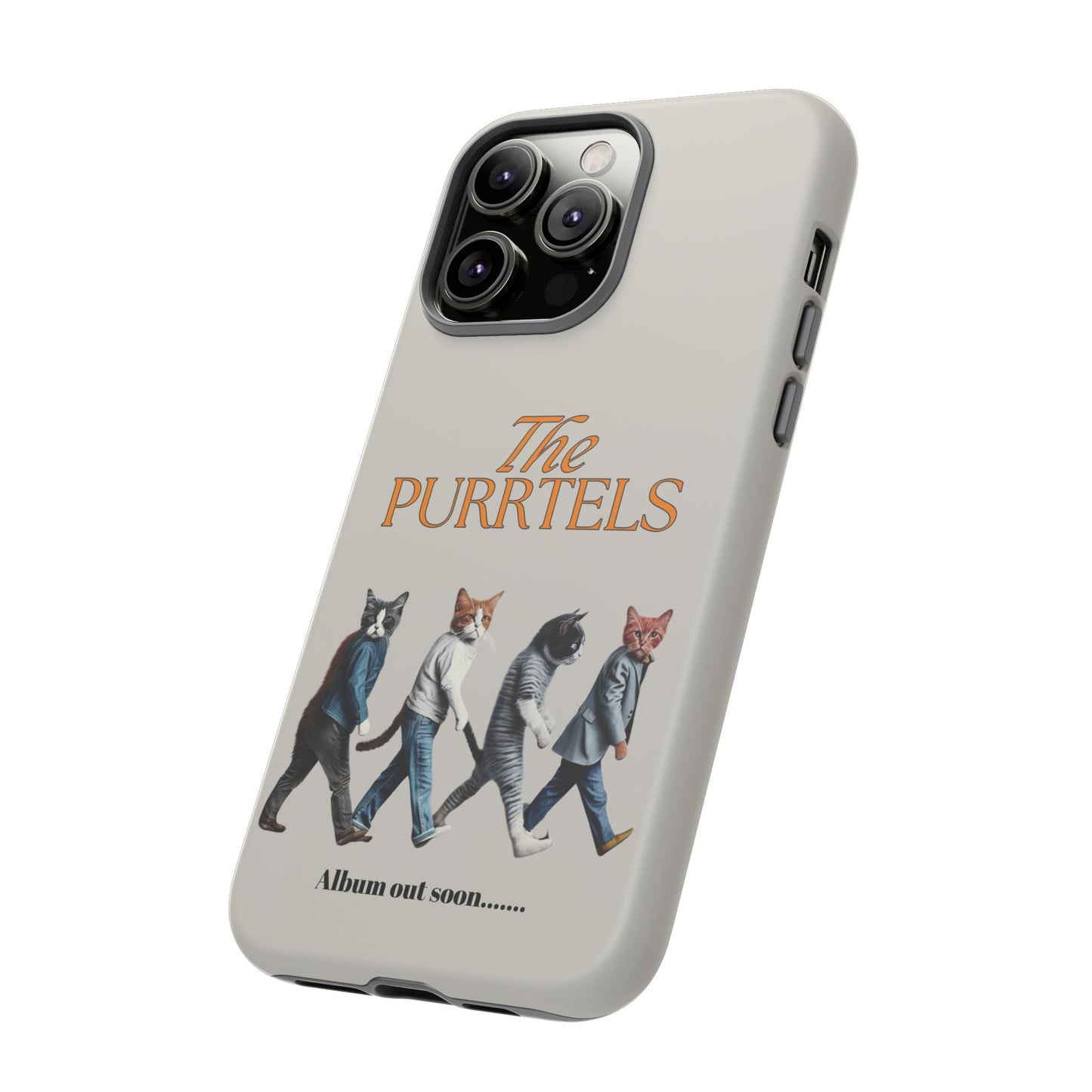 The Purrtles iPhone Tough Case – Abbey Road Cats Edition
