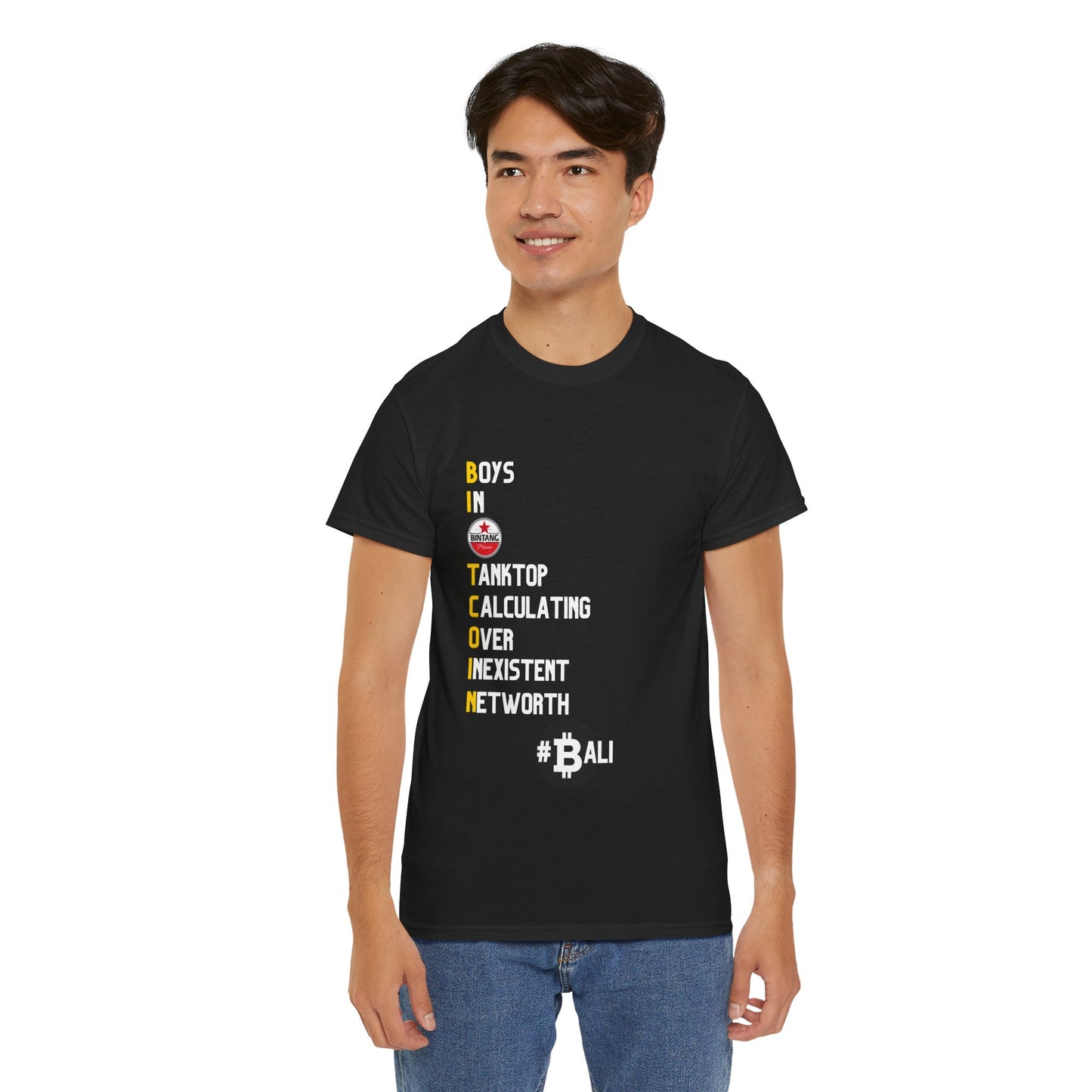 BITCOIN: Boys in Bintang Tanktops - Unisex Cotton Tee