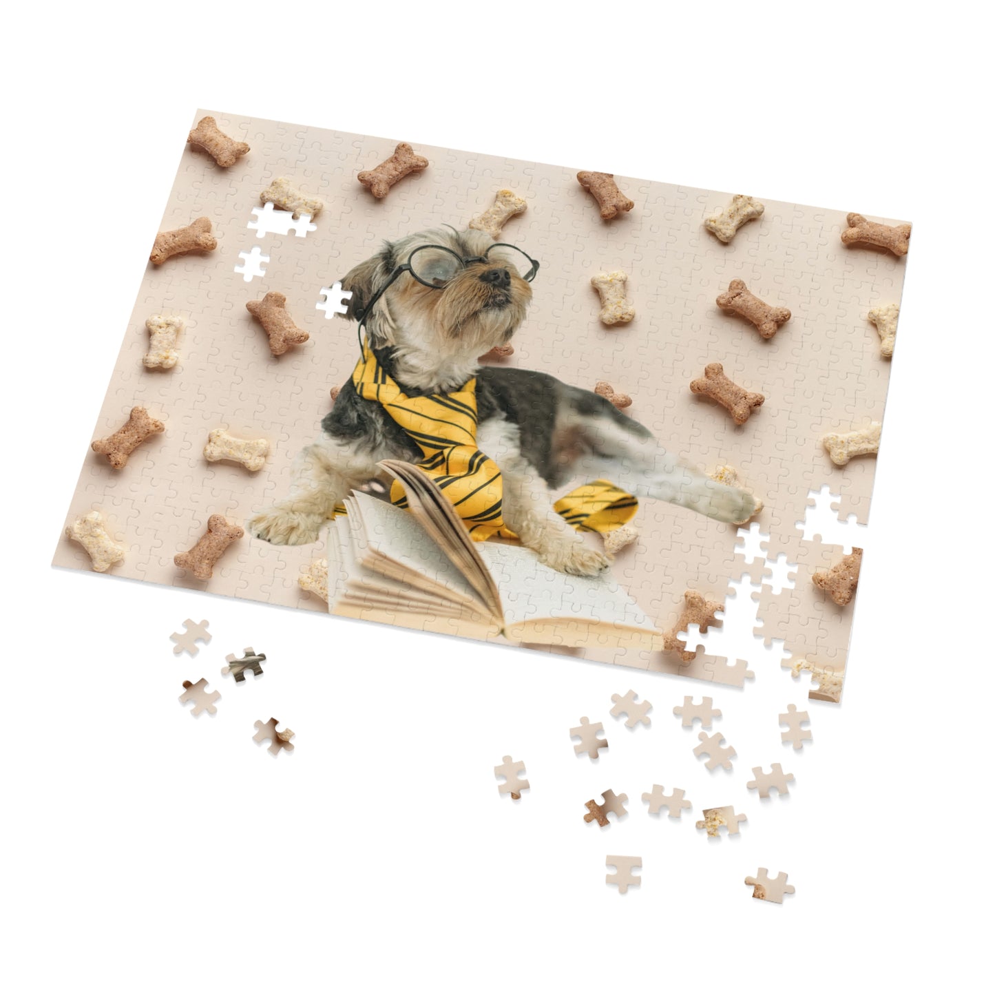 Distracted Dog Jigsaw Puzzle - Treat Temptation!