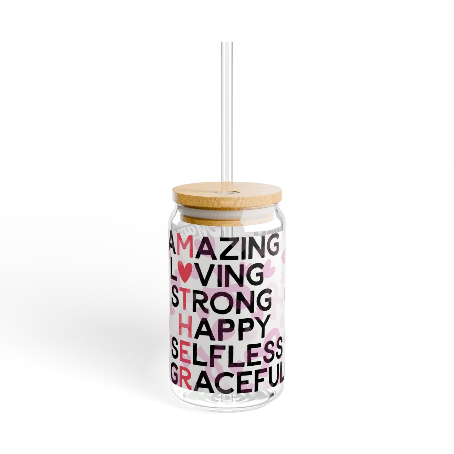 Amazing Mom Glass