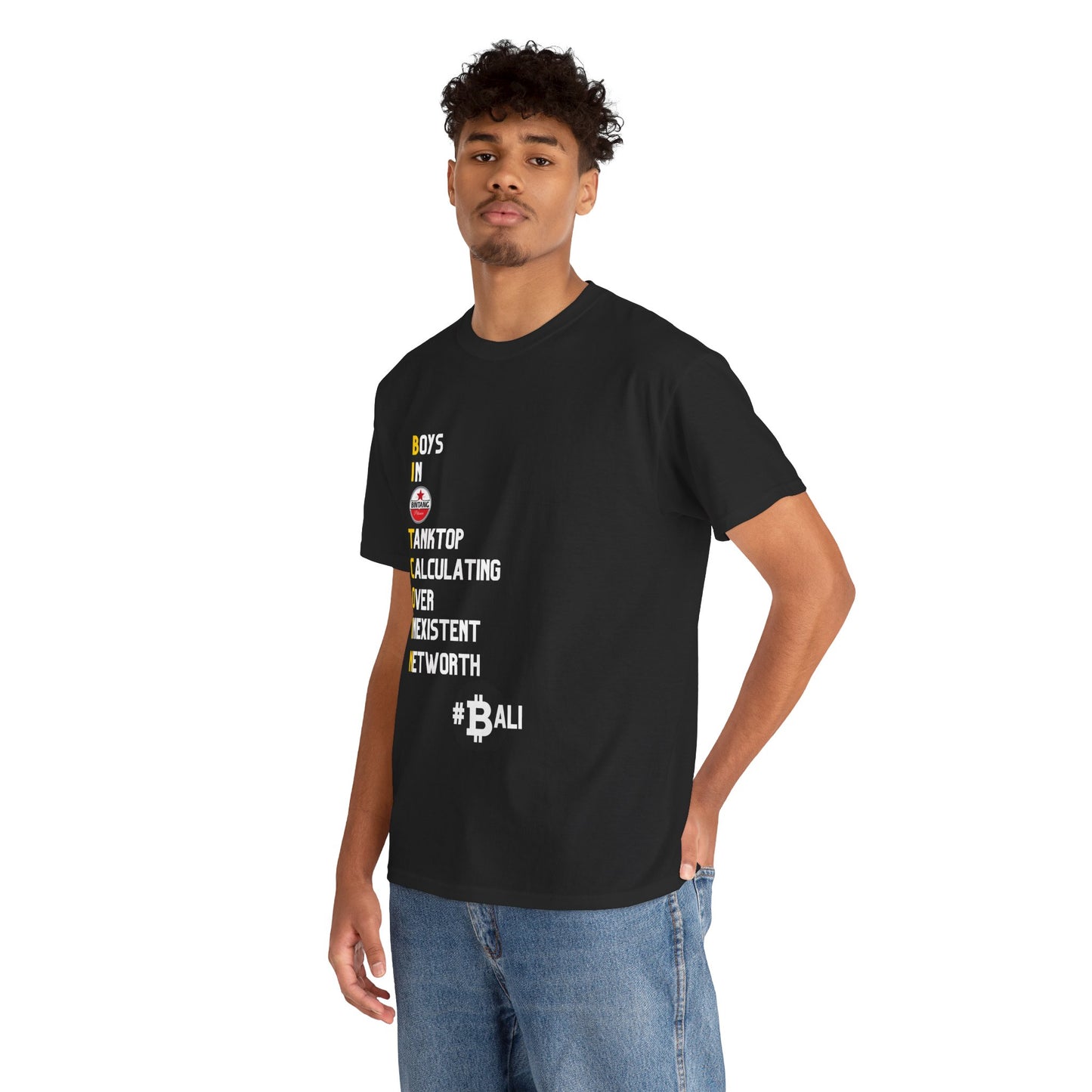 BITCOIN: Boys in Bintang Tanktops - Unisex Cotton Tee