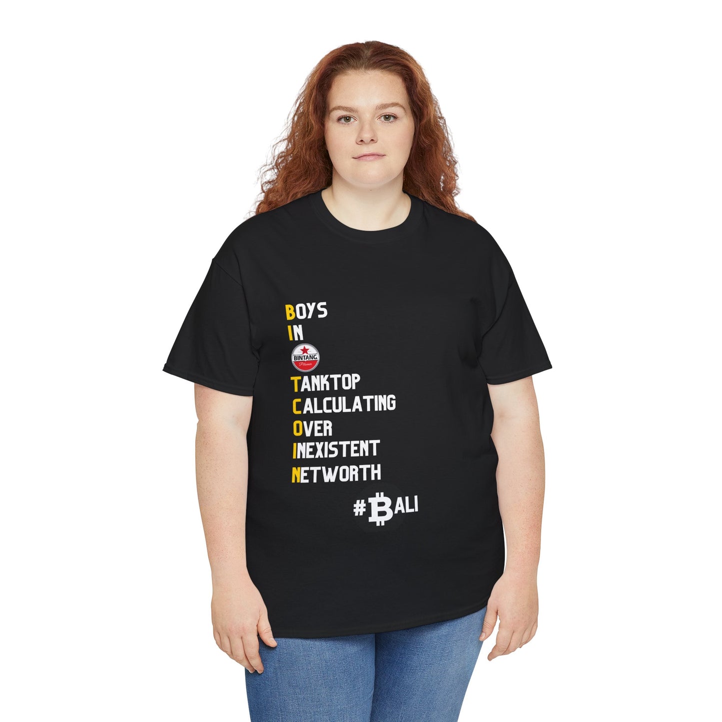 BITCOIN: Boys in Bintang Tanktops - Unisex Cotton Tee
