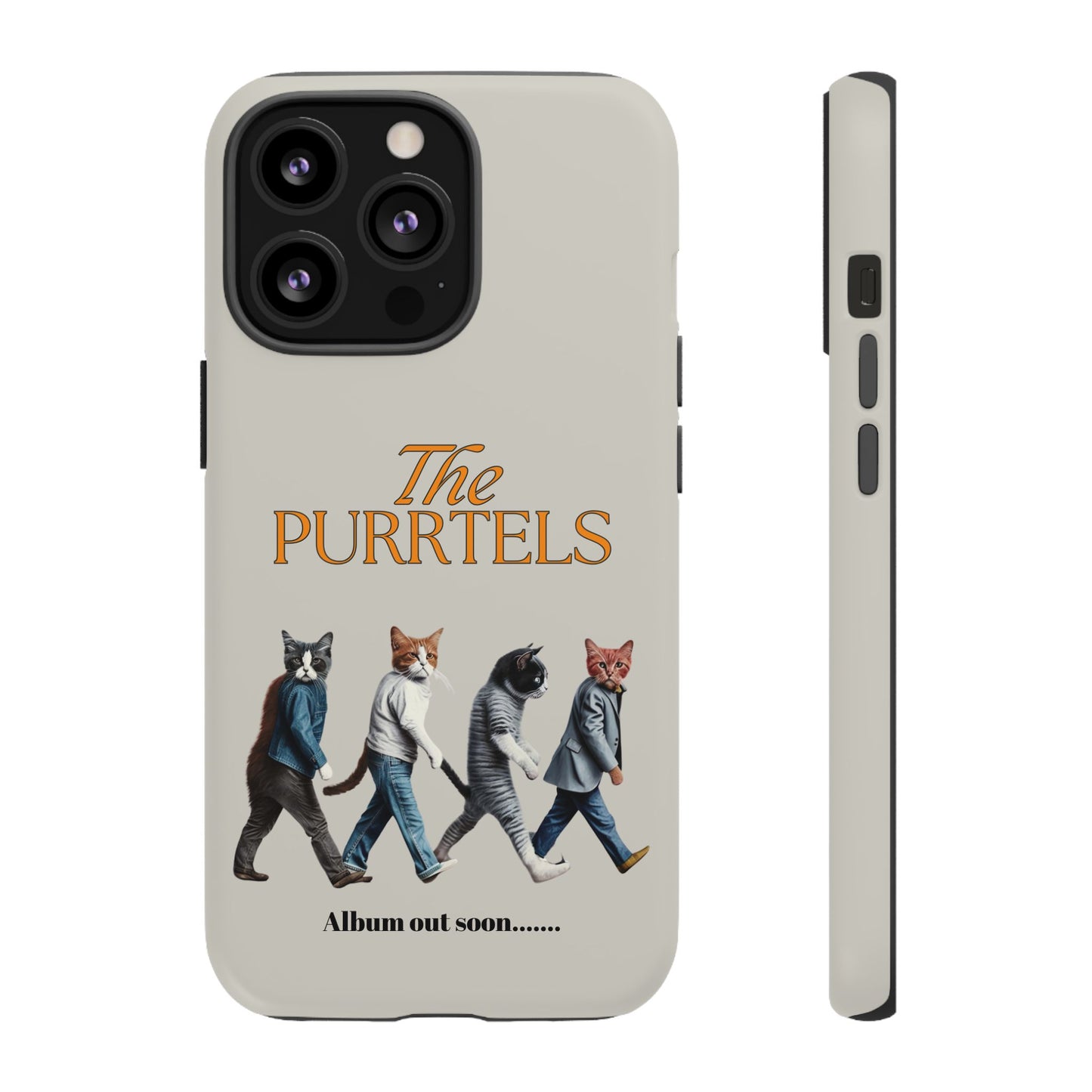 The Purrtles iPhone Tough Case – Abbey Road Cats Edition