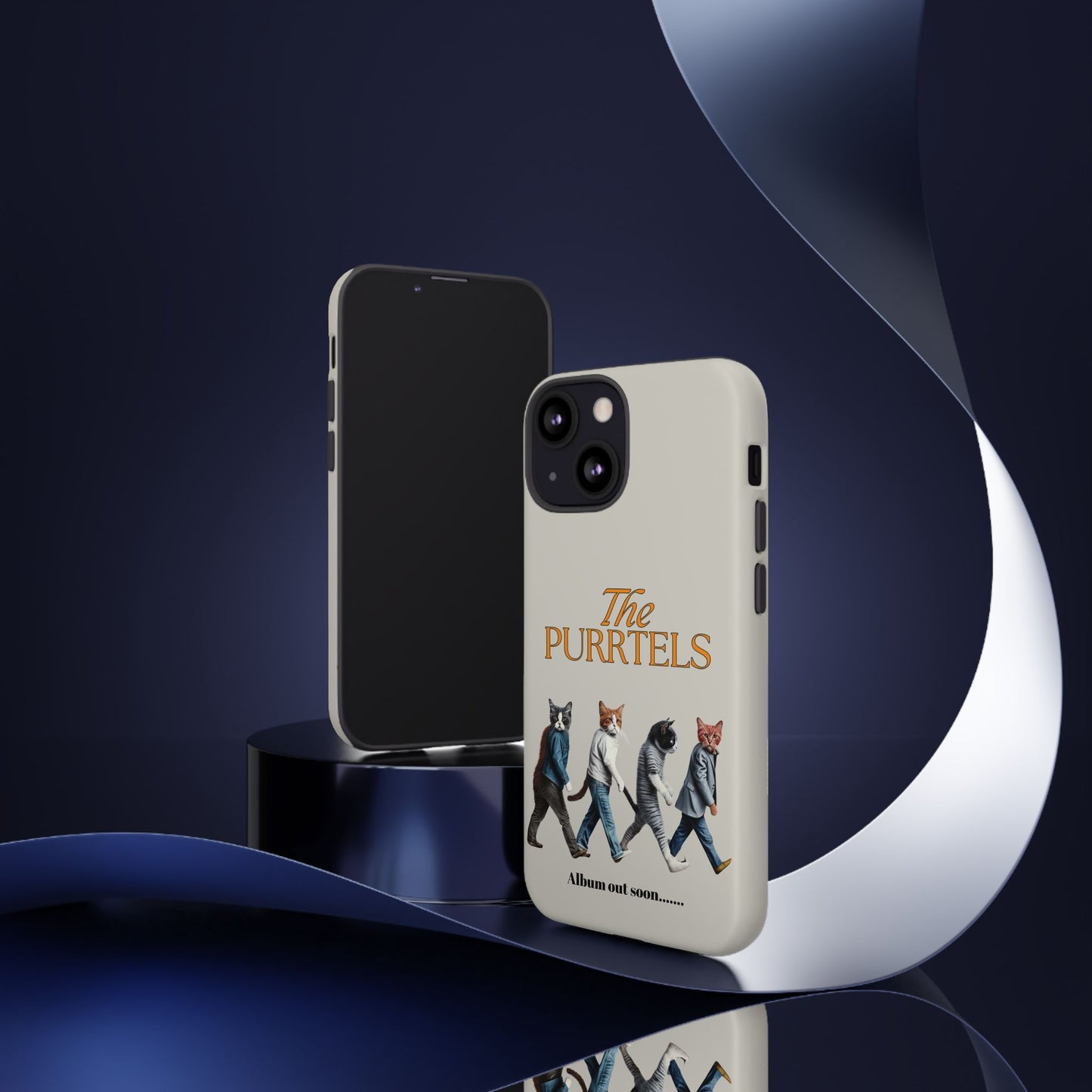 The Purrtles iPhone Tough Case – Abbey Road Cats Edition
